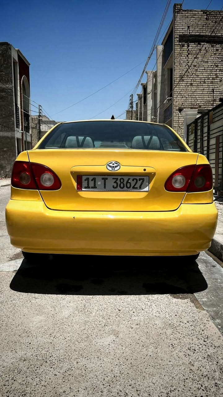 📢 كورلا نحله♥️ ٢٠٠٨ أمريكي🇺🇸 محرك 1800 1zz جاهزه وتبريد شغال🧊 حادثها تبديل باب خلفي والباقي ليبل واحد✅ وبجم كبس شركه وبسمي وسنويه مجدده لل ٢٠٣١ مصفره هيئه وغرامات✅ السعر ٧٨💲  للشراي بيها مجال✅ مكانها شهداء البياع شارع المضخه ✅*********** ☎️
