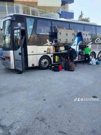 باص ستره موديل ٢٠٠١ للبيع.. سياره جاهزه للعمل.. (ب)،تخم ،تاير،حداديه ،...