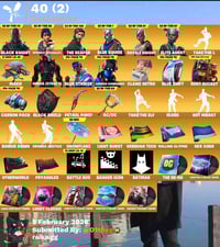 حساب فورت نايت نادر • سيزون 2/3/4 • ضمان مدى الحياة