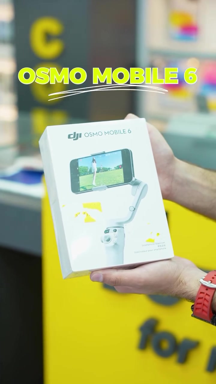 🎥 DJI Osmo Mobile Series

✨ متوفرة الآن بمختلف الموديلات لتصوير احترافي بثبات وسلاسة

📱 تثبيت ثلاثي المحاور، تتبع ذكي ActiveTrack، وتصميم خفيف وسهل الحمل لتجربة تصوير احترافية. 

📞 مبيعات: ***********

📍 بغداد - المنصور - 14 رمضان - مجاور مطعم الساعة

#DJI #OsmoMobile #DotComIQ #المنصور #بغداد ContentCreator عروض_العراق
