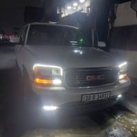 جمسي الفينيه موديل 2001 رقم بابل دولي بسمي أبيض أصلي صبغ احزام بدون دو...