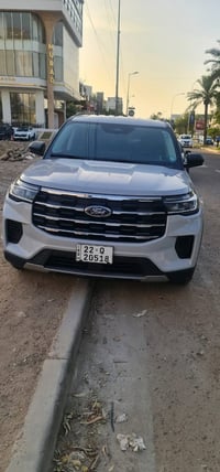 فورد اكسبلورر ٢٠٢٥  فئة اكتف لون مميز رقم اربيل بأسمي .ماشيه ١٢ الف اخ...