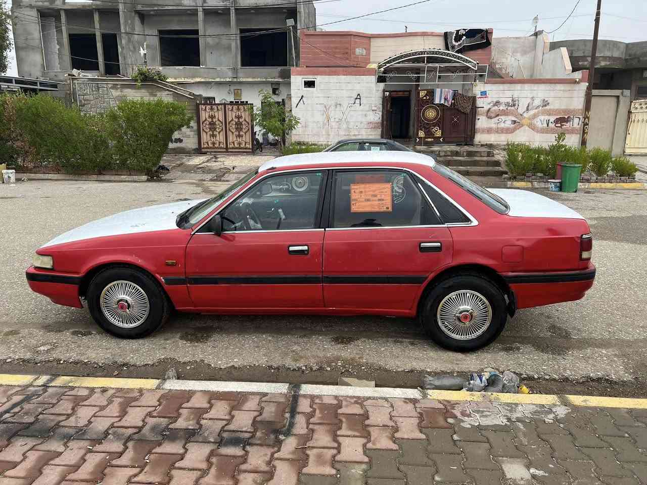 سلام عليكم مازدا لبيع او مروس رقم كركوك موديل 1989 شرط تحويل و غرامات طخم اطارات مكان كركوك صبغ لجماليه سنويه منتهي مكان كركوك للستفسار رقم ***********
