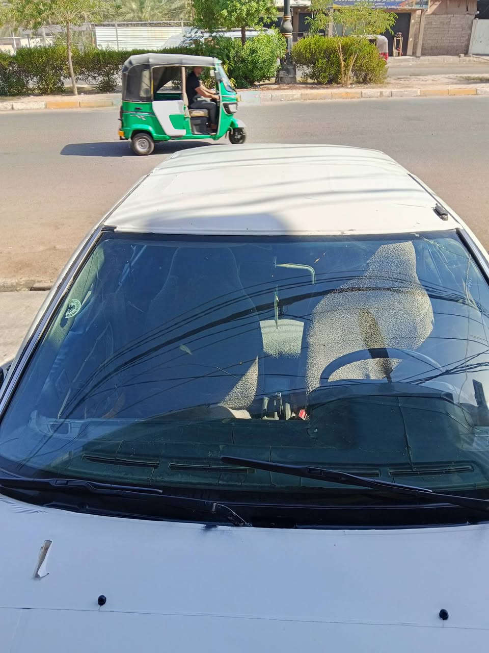 السلام عليكم 
متسوبيشي موديل 91 رقم ديالى شرط تحويل 
السنوية ساقطه ب20 شغاله نكره سلف لمكينه بيها تبخير 
السعر 15
استفسار *********** ديالى بعقوبة
