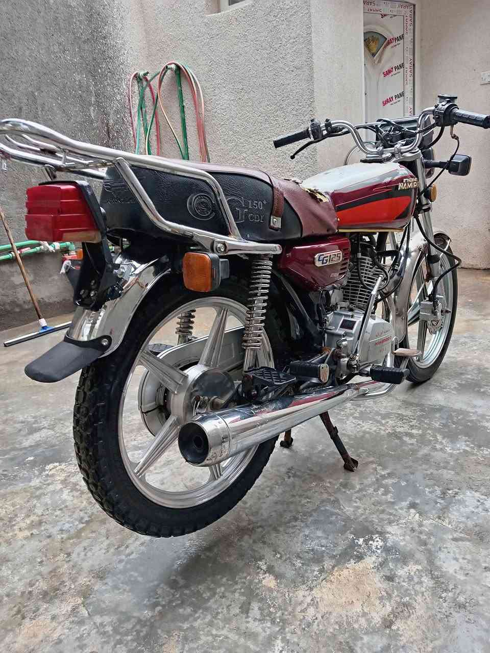 السلام عليكم دراجه نامه ابرو موديل 19.      *********** مكان ديالى الخالص
