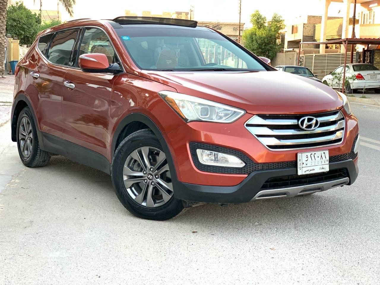 سلام عليكم
سنتافيا وارد امريكي 2014 
فول ١/١ 
بنراما 
شاشه جبيره 
بصمه 
بصمه ابوب 
مري شفط 
اشاير مري 
كشنات جلد 
5 راكب @
            محرك كير لغد شاصي مكفولات 
سياره بيه صبغ حزام اثر جراد جان بيه 
حادثه جاملغ خلفي 
سياره ماشيه ٩٨ حقيقي جداً نضيفه محرك مكفول من اي شي 
سعر ١٢٨ وبيه مجال بسيط ***********
