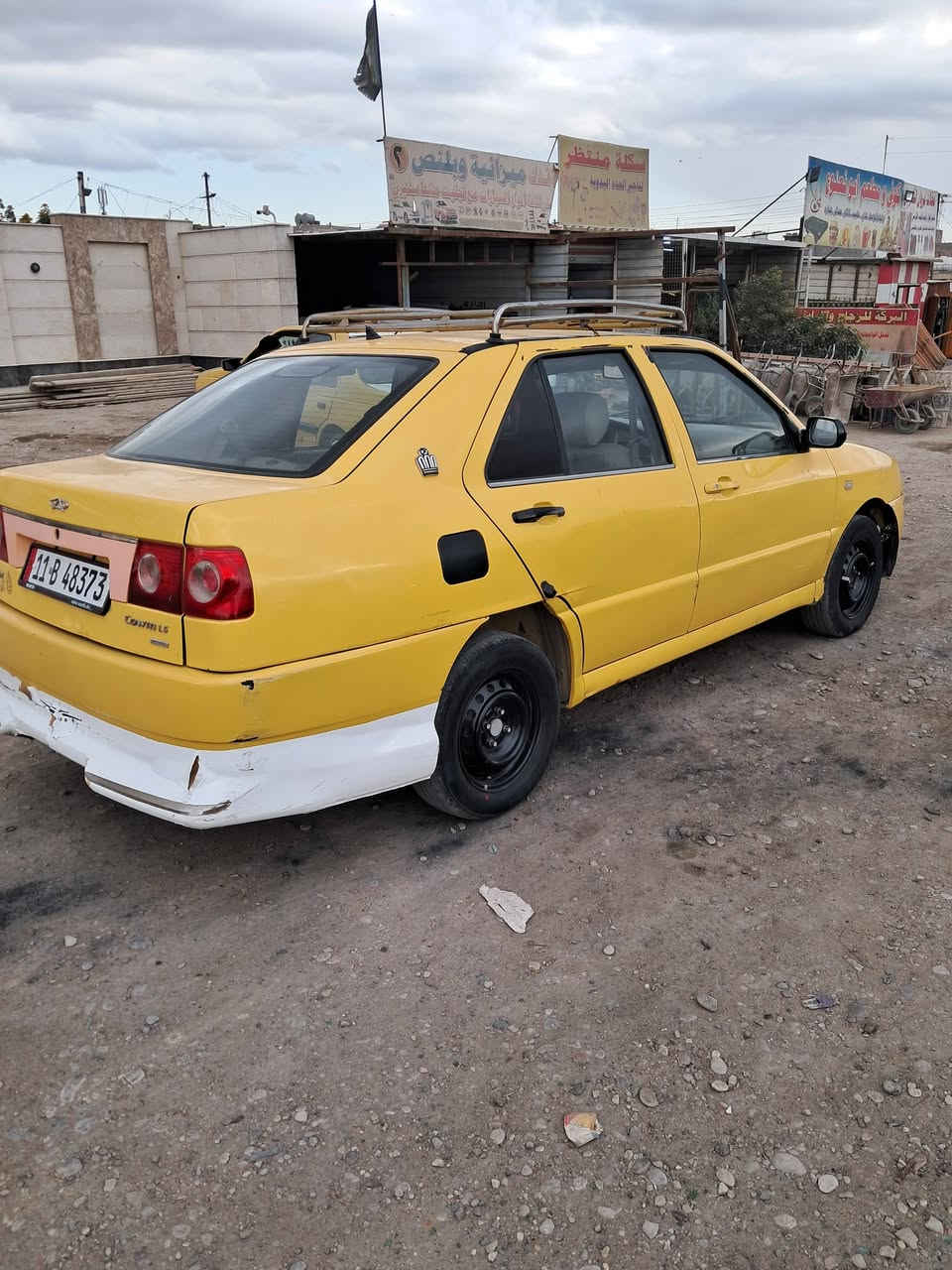 للبيع شيري كوين رقم نكليزي مصفره هيهة وغرامات موديل ٢٠١١محور مكينه وكير كورولا بيكاشو يارس ياباني حجم ١٦٠٠ تحوير مظبوط تخم تاير صدر جديد تبريد شغال باتري جديد شاشه سياره بلاديه لاضربه ولا صبغ كهربايات كل شغال مكاني بغداد حي النصر ***********شرط التحويل مابيع قصد
