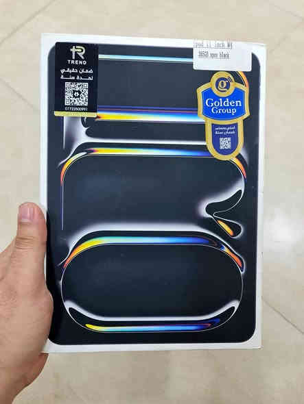 ايباد برو m4 للبيع
السلام عليكم

للبيع ايباد برو ١١ موديل ٢٠٢٤ ( m4 )

نظافه ١٠٠% ذاكره ٢٥٦ 

جميع الملحقات موجوده مع كفر دفتري هديه

بقية التفاصيل موضحه بالصوره 

السعر ٩٢٠ الف مع مجال بسيط

العنوان بغداد العامريه

او ابو غريب الزيتون حسب التواجد

رقم هاتف *********** 

اتصال او واتساب
