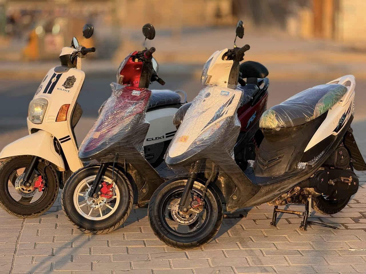 سلام عليكم دراجات ماكسات عدله وبوليس
دراجات بلاديه سلف هندر كهربائيات كله شغال 
جيب فيتر وتعال افحص 
مكاني بغداد مدينه الصدر 
الاستفسار ***********
