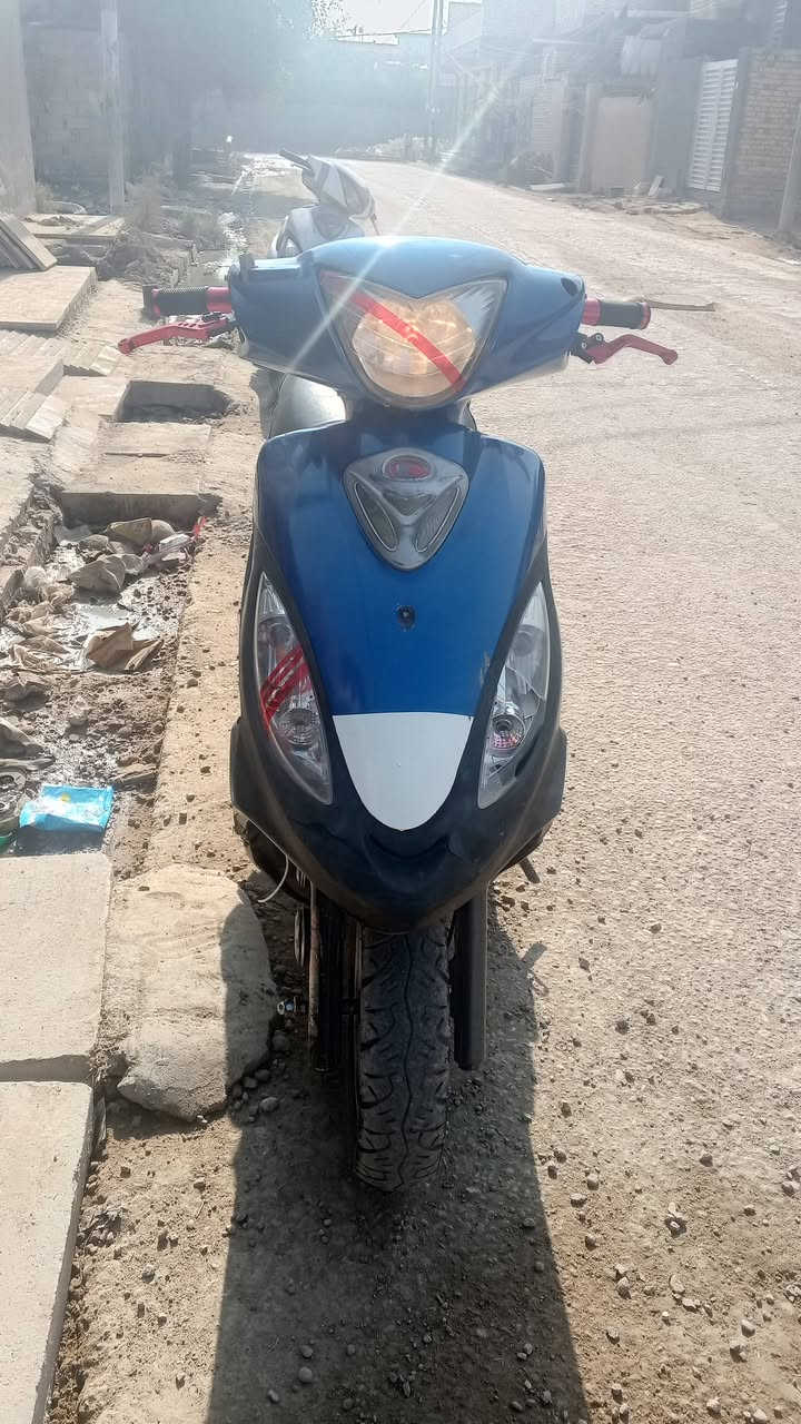 سلام عليكم شباب دراجه كامكو البيع توني مجفت صالي يومين السعر 450وبيع مجال قليل مكان  الرفاعي الرقم ***********
