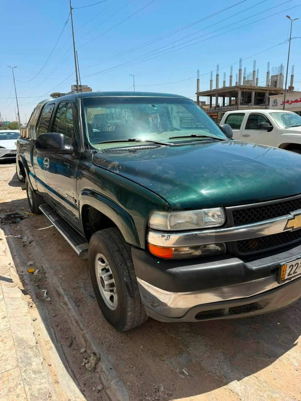 للبيع: شوفر قمارة وربع موديل 2001
* اللون: أخضر
* المحرك: 5300
* الكير: 1000
* السيارة جاهزة من جميع النواحي
* الهيكل نظيف، يحتوي على رصعات بسيطة فقط، بدون أي ضربة.

للاستفسار:
***********
