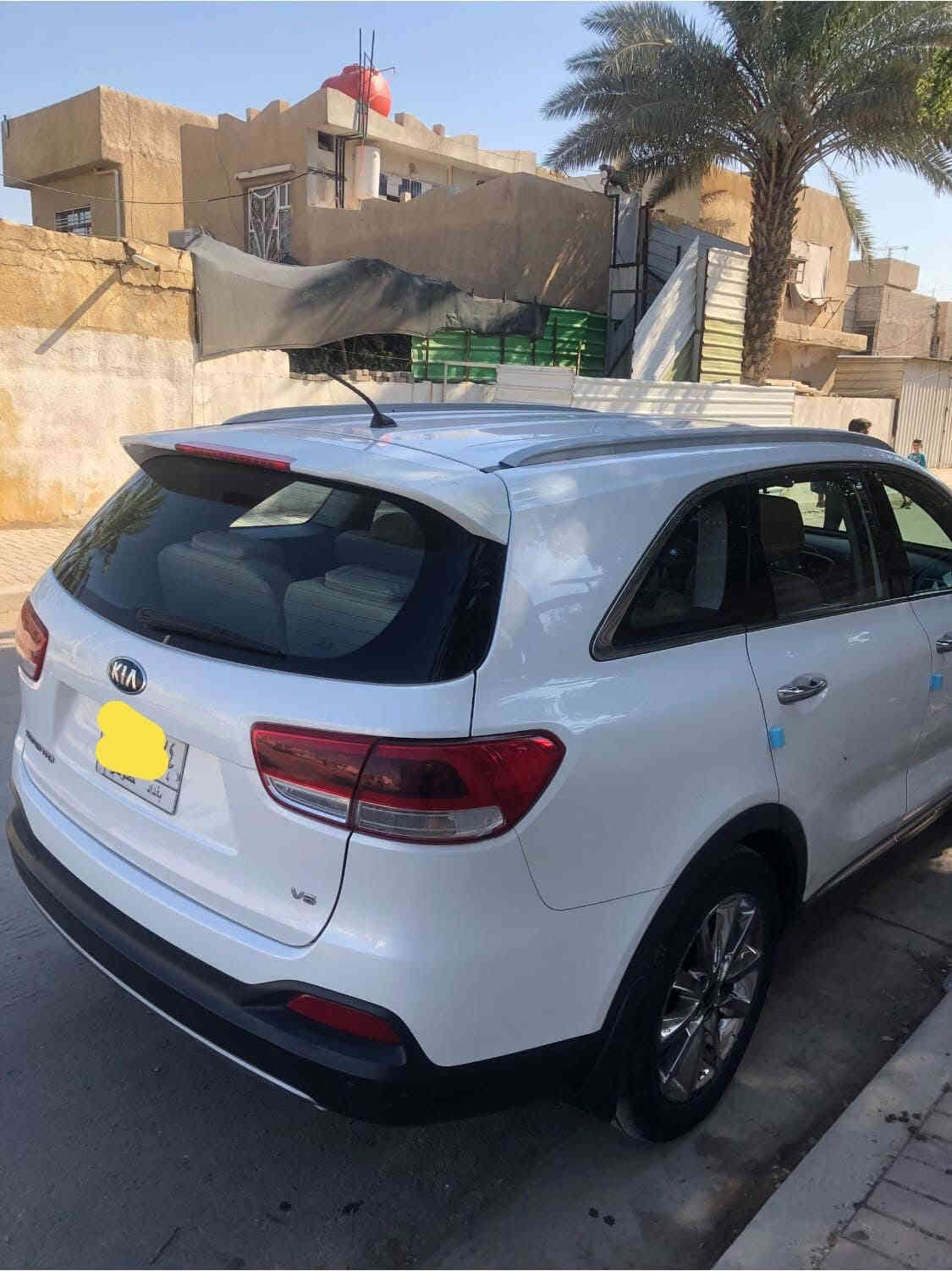 كيا سورنتو خليجي 
رقم بغداد 
موديل ٢٠١٦
لون ابيض
٦ سلندر
 ٧ راكب 
فول عدا بانوراما 
الجنطة الخلفية كهرباء 
مري شفط 
نظام ترحيب عند الاقتراب 
هند بريك بصمة 
اوتو هولد توقف ذاتي 
فووووور ويل 4:4
مانع انزلاق وانحدار 
زراك لايت بلدعامية 
بردات خلفية اصلية 
كشنات ٢ كهرباء 
كشنات تدفئة وتبريد 
نظام ايكو 
حساس امامي وخلفي 
مري شفط مع القفل 
تحكم استيرن
بردات خلفية 
تبريد ٣ قطع 
اضواء ترحيب بليدات 
علامة سورنتو بلدوسة 
لد امامي وخلفي 
اشاير بلمري 
يدات نيكل اصلي 
ويل اكروم ١٩
ماشية 85 الف كيلو 
السعر  217
رقم  الهاتف / ***********
