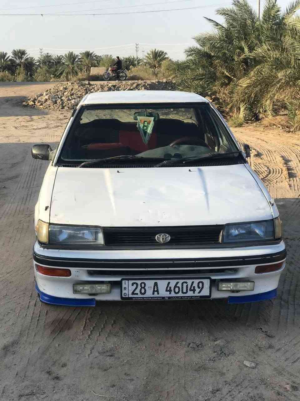 كورلا 91 بأسمي سنوية ل 31  هزة جديدة ،، كير عادي ،، مكينة وكير خير من الله حدادية كهربائيات باتري سلف كلة جديد  مكان ناصرية 
***********

