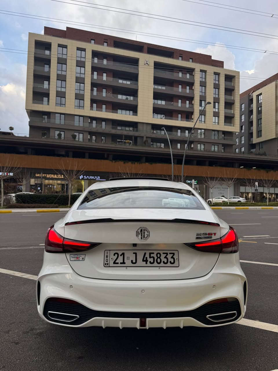 Mg gt2025 سە یارەکە ١٦ هەزار ڕۆشتووە کامل سەیارەکە جاهیزە بە ناوی خۆمانە سەیارەکە فول فول مواسەفاتە بەس تۆربۆ نییە بۆیاخ تەنێکی فوول ئەکتیفە سەیارەکە هیچ هیچی نیە یەک شوختی زۆر بچوکی هەیە لەسەر دەعامی سەیارەکە کامل جوانکاری بە سەرو ٣٠٠ دۆلار جوانکاری بۆ کراوەدەرەوەی نیکلەکانی کامل کراوە بە ڕەش و. ناوەوەشی کامل کراوە بە کاربۆن فایبەر. سەیارەکە زۆر جوان و پاکە سعری ١٢٠ قفل قفلی  لە سلێمانیم بۆ زانیاری زیاتر  
0770 157 0102 السليمانية, العراق
