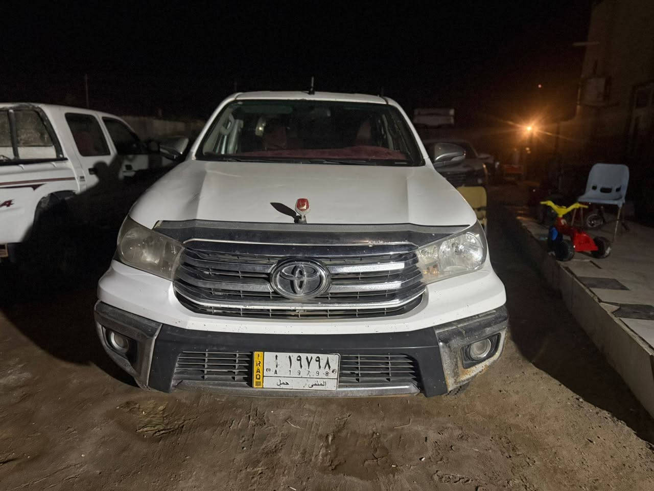 فور ويل ١٦
كير عادي محرك حداديه  تخم تاير تحويل كفاله البدي غير مكفول كوم حديد البدي رقم مثنى مكان السياره بصره شط العرب السعر ١٨٠ وبيها مجال فقط بيع بدون مراوس
***********
