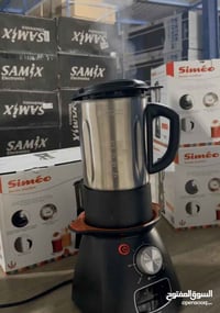 خلاط قوي • 6 شفرات ستانلس • تكسير جليد