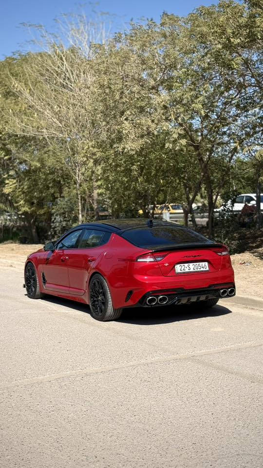 ارخص كيا ستنكر للبيع  
بسعر ١٩٠ قفل 
بمواصفات gt2
موديل ٢٣
رقم اربيل باسمي ترقيم جديد هزة جديدة
   GT2 فول مواصفات 
فور ويل 
وتكدر تفصلها تسويها تو ويل 
محرك 6 سلندر تون توربو
حادث قطع اثنين قطعه صبغ وقطعه تبديل بدون شاصي بدون لغد
ايرباك ستيرن ودشبول فقط 
وراجع سستم 
داخل احمر
شوت رياضيه 
تفاصيل اكثر راسلني على الوتساب *********** 
ماشية ٢٢ الف كيلو 
مكانها بغداد
