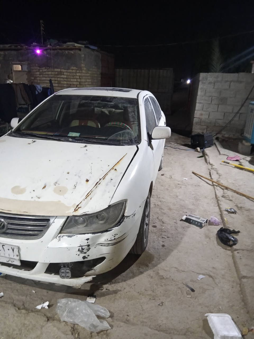 السلام عليكم سياره نيوفان للبيع 620 بها حادث بجم االمكانه بغداد جسر ديالى الجديد السعر 23 بيها مجال رقمها ديالى ***********
