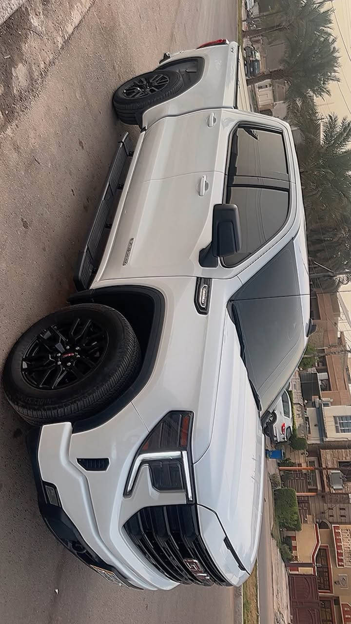 2025 GMC SIERRA, K1500 ELEVATION-L
رقم لود السياره 55557555
جمسي سيرا 2025 تيربو ماس 

باب طويل بدي قصير المرغوب

محرك 2700 تيربو ماكس 
السياره ماشيه 4000 يعني زيرو 

صور الحادث مرفوقه ب المنشور 

السياره فول 
بس كشن مخمل فتحه مابيهة 

حادث فقط دعاميات 

كامرة خلفية دوارة

انظمة قيادة Sport

تبريد قطعتين 

تحكمات ستيرن جهتين

شاشة متصلة الشكل

هند بريك بصمة

هيتر استيرن كشنات تدفئة

‏ LED اشارة LED نهاري 

شاشة تدعم apple carplay و Android auto لاسلكي 
اضافات دوس جانبيه غطاء بدي 
السياره بيه فقط bdr جاملغ خلفي دعاميات صبغ هاذا حادثهة 
السياره احلى كن الصور بهواي 
مكاني كراده داخل 
***********
2025 GMC SIERRA, K1500 ELEVATION-L

رقم لود السياره 55557555
جمسي سيرا 2025 تيربو ماس 

باب طويل بدي قصير المرغوب

محرك 2700 تيربو ماكس 
السياره ماشيه14 الف  يعني زيرو 

صور الحادث مرفوقه ب المنشور 

السياره فول 
بس كشن مخمل فتحه مابيهة 

حادث فقط دعاميات 

كامرة خلفية دوارة

انظمة قيادة Sport

تبريد قطعتين 

تحكمات ستيرن جهتين

شاشة متصلة الشكل

هند بريك بصمة

هيتر استيرن كشنات تدفئة

‏ LED اشارة LED نهاري 

شاشة تدعم apple carplay و Android auto لاسلكي 
اضافات دوس جانبيه غطاء بدي 
السياره بيه فقط bdr جاملغ خلفي دعاميات صبغ هاذا حادثهة 
السياره احلى كن الصور بهواي 
مكاني كراده داخل 
***********
2025 GMC SIERRA, K1500 ELEVATION-L

رقم لود السياره55557555
