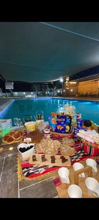 مرحباً تتوفر مزرعه للإيجار اليومي مكانها الدوره البوعيثه للحجز 0784444...