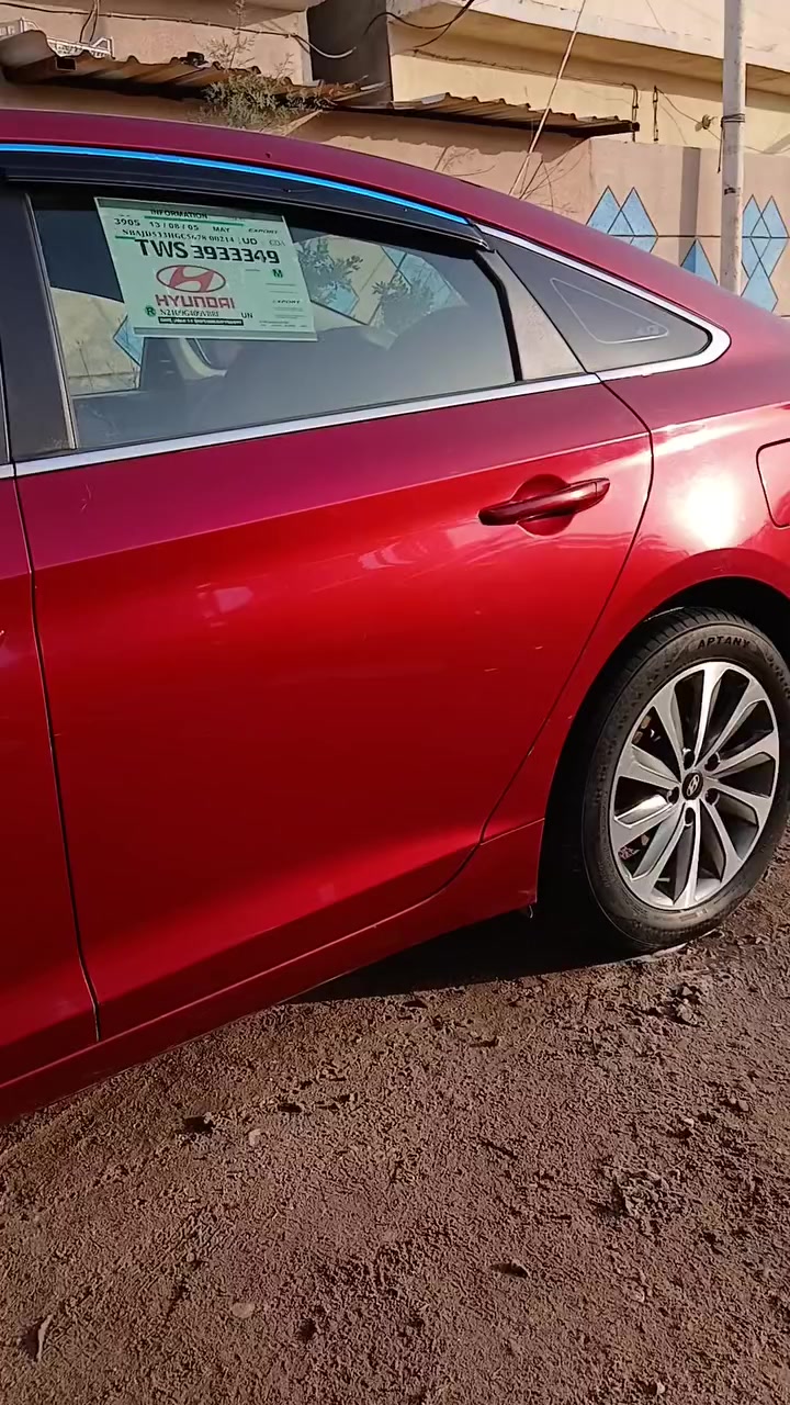 سوناتا 2016 وارد أمريكي ضربه جاملغ وبنيد والصفحه اليمنه مرشوشه جماليه السياره جاهزه من كلشي تبريد تدفئه حداديه مكينه كير 
السياره حره بأسمي سنويه لل30  
السعر.   105  وبيها مجال


**إذا كنت صاحب هذا الإعلان وتريد حذفه لأي سبب، رجاءا أرسل رسالة إلى الدعم الفني**