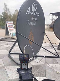 يوجد تنصيب ستلايت مع كامرات المراقبه احدث الصور اسعار مناسبه رقم الموب...