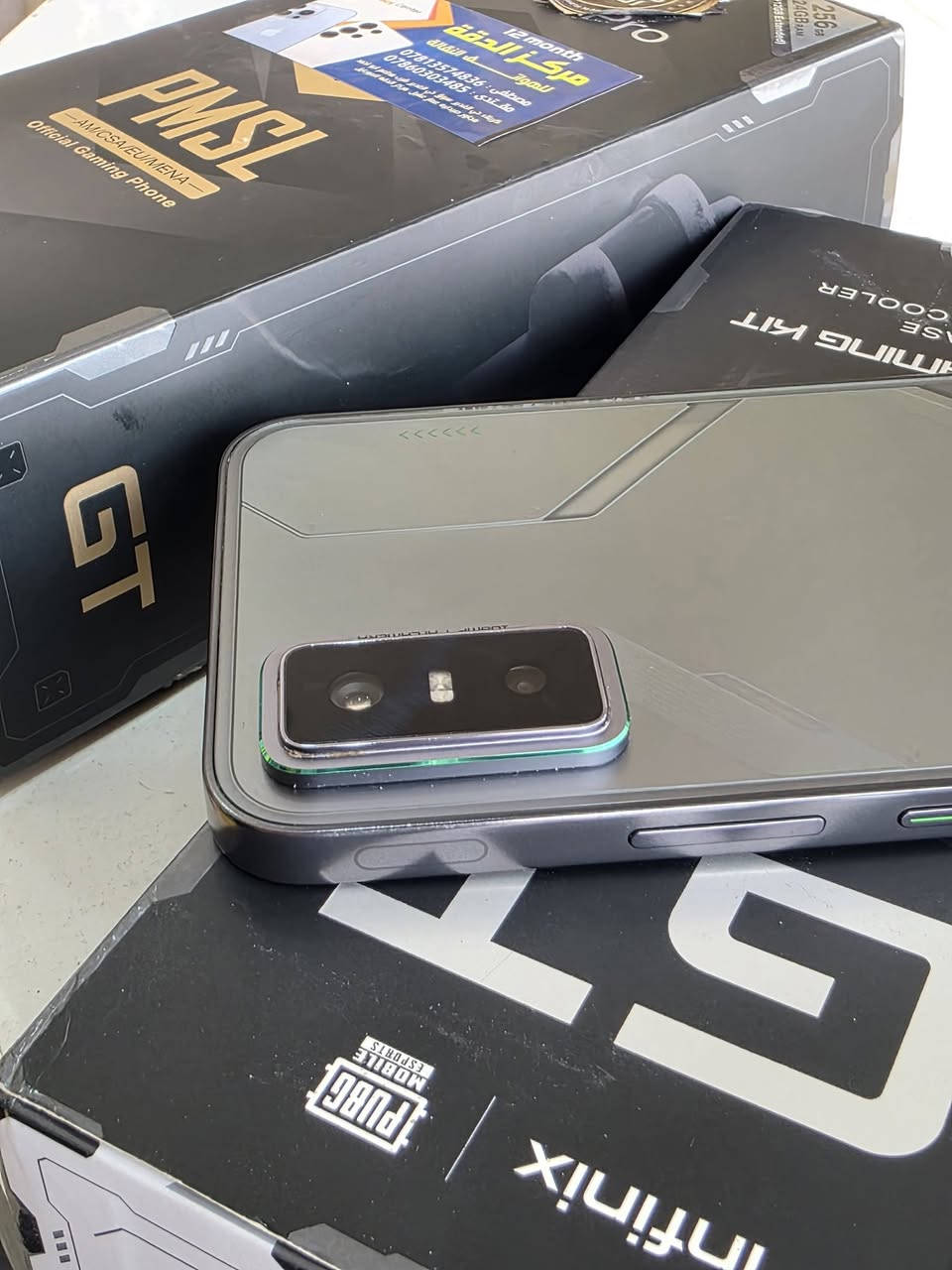 🟨متوفر 👇

🟡 انفنكس GT 30 pro 
🟡 ذاكرة/256 
🟡 رام/12 
🟡 ملحقات الأصلية كاملة 
🟡 نضافة 100% 
🟡 ببجي 120 🔥 
🟡 للبيع ولمراوس 
🟡 السعر مناسب 🔥
🟨 مستعدين لشراء جميع اجهزتكم أو مراوس بأي جهاز يعجبكم.
رابط قناة التلي تنزل جميع الأسعار https://t.me/mh21an

يتوفر خدمة توصيل 🚚داخل كربلاء 
او 🎗️
زيارة عنواننا الكائن 👇
العنوان// كربلاء// حي الغدير سوق حي الغدير //قرب مطعم أبو احمد //مجمع الجزيره الطبي//مركز الدقة للموبايل 
مصطفى ***********
مقتدى ***********
