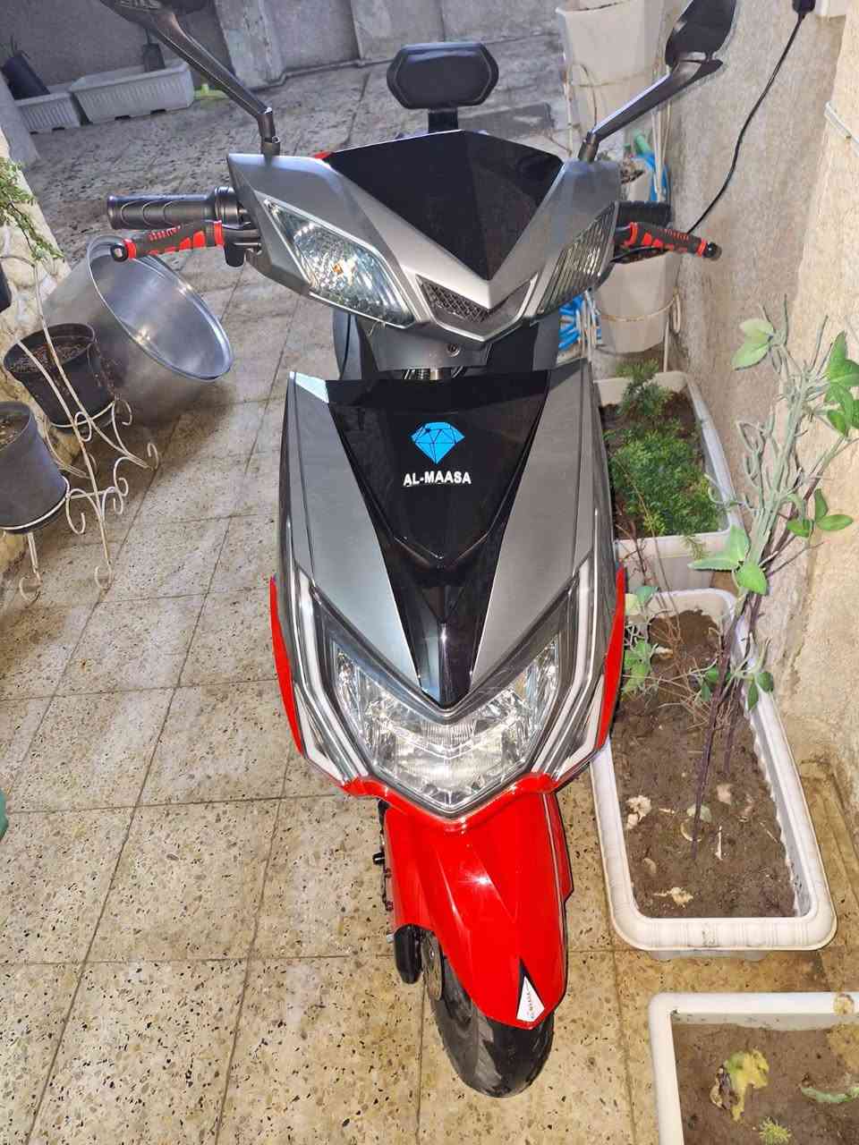 سلام عليكم.
نوع الماسة
وصل الشراء موجود
دراجة سكنس مديل 2024
من حسن و حسين GT بل صدرية
دراجة نضيفة و على ايدي
بطاريات نص عمر
كشن بلادي
هورن لايت اشاير شغالات
بصمتين + سويچين
تچوة خلفية
ملف قدرتة 3000W 
6 بطاريات 12V 32M
شاحنتها البلادية موجودة 
بريكات دسكات مع حساس 
لد انارة امامي و خلفي
صندوق كبير مع قاطع دورة
المري موجودات
دراجة خير من الله ما ناقصها برغي
ولكن قبل مدة قصير اخويه سوة بيها حادث و خفيف مجرد زلغ و كم كسر بسيطات ما مأثرات عليها. 
مكاني بغداد الجديدة. 
*********** 
رقمي للتواصل موجود واتساب .
