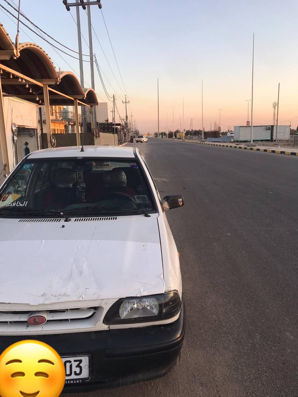 السلام عليكم للبيع سايبا 2014 رقم نجف تحويل مباشر ..كير ومكينه وحداديه وتبريد وتخم تاير ودوشمه كله جديد والگشر شوفه عينك للاستفسار *********** 
*********** واتساب او اتصال مكاني طريق كربلاء نجف عمود ٧٢٠
