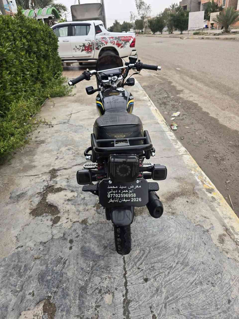 دراجه سيفان 2026محرك 200اسواد ضاغطه او زنجيل درجه زيره بعده ماشيه 3الف امبدل تبديلت دهن وحده ما بيه ابره نقص كله كامله السعر 850او بيه مجال العنوان ديالى بعقوبه التحرير الشراي يتصل ***********
