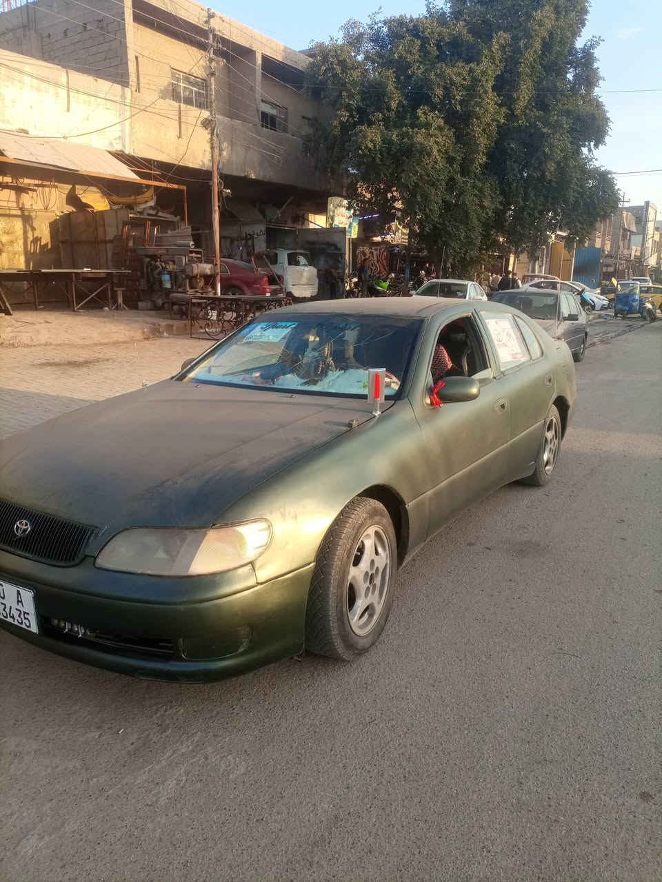 للبيع سياره ارستو ياباني موديل
2000  بسمي رقم انكليزي سنويه إصدار هذا الشهر السعر 45 وبيها مجال وإذا اكو مراوس حسب الاتفاق 
مكان السيارة بغداد 
***********
