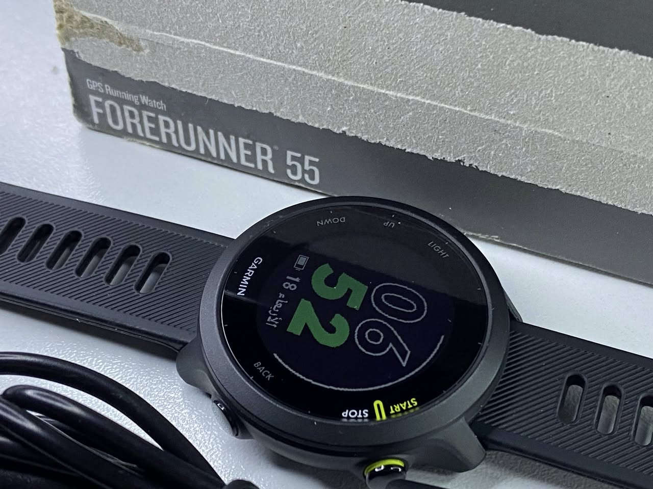ساعە  سمارت من مارکة گارمن GARMIN FORERUNNER 55
ساعە سمارت من مارکە گارمن ،ویاها کیبل شحن و علبە
شغالە و اشتغل و یشحن و جدید بل باکیت
بس اني ابيع فحم
نظام بیع فحم فحم فحم 
اعلی سعر ابیع


**إذا كنت صاحب هذا الإعلان وتريد حذفه لأي سبب، رجاءا أرسل رسالة إلى الدعم الفني**