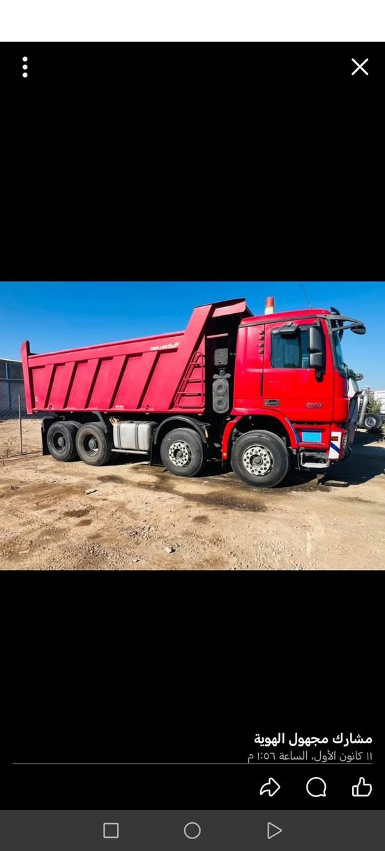 سلام عليكم للبيع اكتروس قاطره مقطوره موديل 2007 /***********
