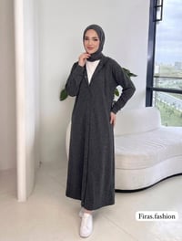 مانطو نسواني • قماش توفليس • مقاسات ٣٨-٥٢