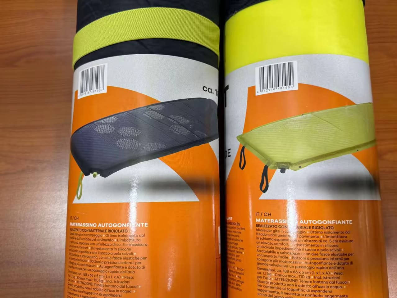 فرشة ذاتية النفخ من ماركة CRIVIT🇩🇪
مثالية للرحلات، السفر، والمخيمات 

القياس تقريباً:

حجم مريح لشخص واحد مع سماكة تعزل عن برودة الأرض ل

* المميزات:

ذاتية النفخ (تفتح الصمام وتنفخ وحدها)

سماكة 5 سم لراحة أعلى أثناء النوم

خفيفة وسهلة الحمل

 تجي بحزام تثبيت حتى تنلف بسهولة

مناسبة للتخييم، السفر

توفرلك نوم مريح بالطبيعة بدون ما تحس بخشونة الأرض حل عملي لكل محبي الرحلات والكشتات

3قطع سعر الواحده 15

***********
