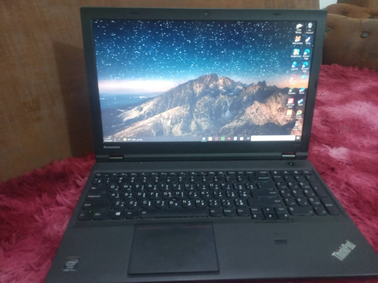 لابتوب لينوفو i7vpro الجيل الرابع مع كرت الشاشه gt630 خارجي رام 8gb هارد 256ssd نظام ويندوز 10 مع كيبورد بلوتوث هديه السعر 165 الف مع التوصيل وبي مجال مكاني ديالى منطقة هبهب للتواصل واتساب ***********
