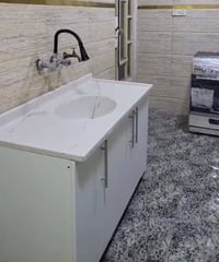 كابينت ٢م • ملحق • سنك مرمر ١٫٢٠م