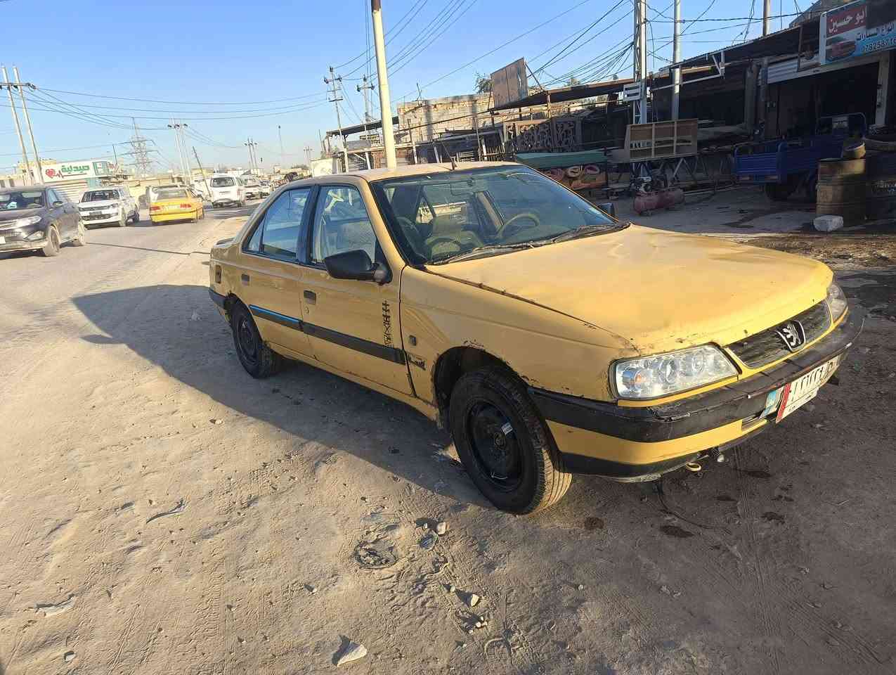 السلام عليكم بيجو 405 رقم نجف سنويه 24هيئه عليه وغرامات 600 سياره كير محرك حداديه شرط كهربائيات
مالكه بل شاميه ابيع صافي نهايته 12 عنواني ديوانيه  ***********
