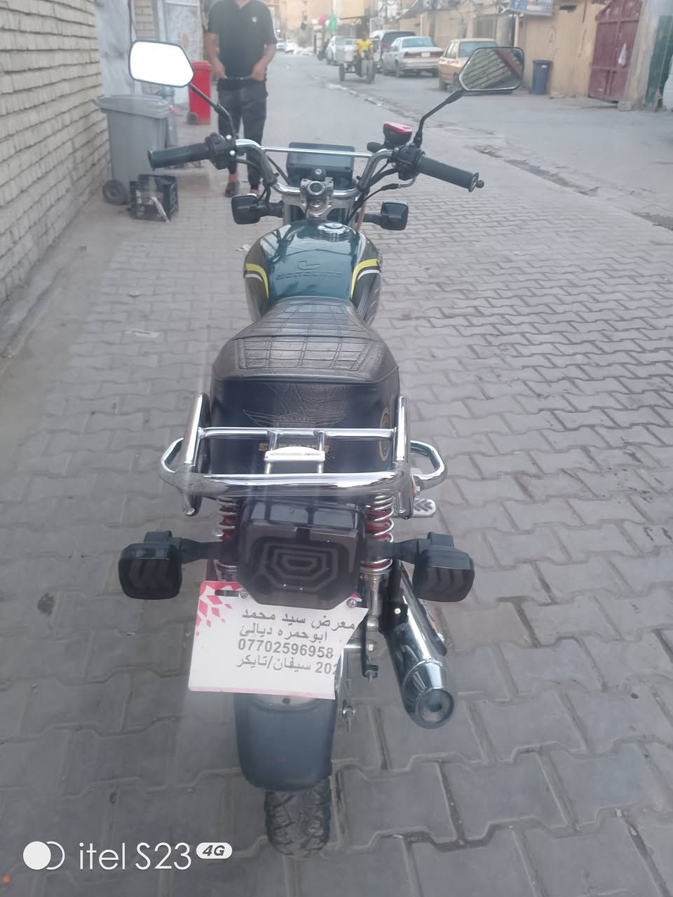 سلام عليكم سيفان للبيع دراجه جديده رمبه برغي مامفتوح بيه على وضع شركه ستعمال مال بيت 900 وبيه مجال مكاني بغداد ***********
