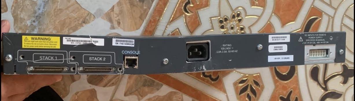 متوفر سسكو 3750 poe 24 ميكا - اثنين sfp كيكا


**إذا كنت صاحب هذا الإعلان وتريد حذفه لأي سبب، رجاءا أرسل رسالة إلى الدعم الفني**
