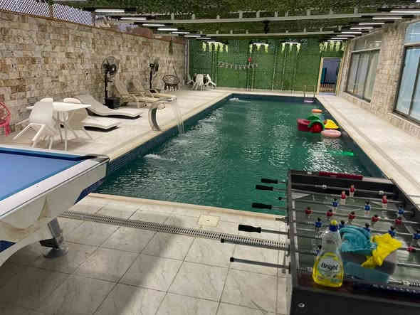 مزرعة نضام شتائي يعني المي حار مسبح مغلق متوفر حجز مزرعةالدورة البعيثة مزرعة موثقة من تطبيق اجرلي- Ajirly لتأجير المزارع السياحية
للحجز واتساب ***********

مسبح مغلق شتوي   مسكف متوفر اليوم صباحي  مسائي وباجر  صباحي ومسائي وباقي ايام الاسبوع
