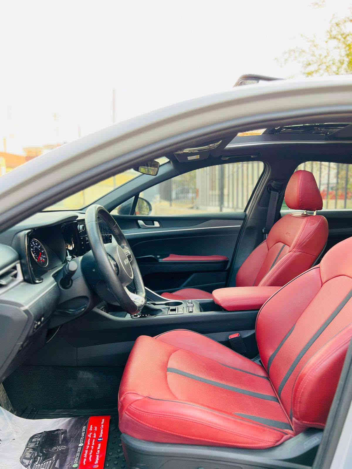 کوردی / 

Kia K5  GT Line 
•مۆدێل/ ٢٠٢٣ / ٣٤ هەزار چووە 
•فوول مواسەفات ناو سۆر بلادی 
•کوشین ( هیتەر ، جلد ، کارەبا )
•بەسمە و پانۆڕاما ، کامل ڕادار
•شاشە گەورە و کامیرە زۆر مواسەفاتیتر 
•تەنها بۆنیت سبوغ ، شاسی بە شەرت نەیگرتووە 
•ئەێرباگ تەنها سوکان سیستەم
•کاتی نەشکاوە ٢ مانگی لەگەڵە 
•نرخ / ٢٠٨٠٠ $
• بۆ پەیوەندی (*********** / ***********)

عربي/
Kia K5 GT Line 
•موديل /٢٠٢٣/ ٢٤ ألف ماشي 
•فول مواصفات دواخل احمر بلادي 
•كشنات (هيتر ، جلد ، كهربائي)
•بصمة ، بانوراما ، كامل رادار 
•شاشة كبير و كاميرا 
•فقط بونيت سبغ ، بدون شاصي بشرط 
•ارباك ستيرن سستم 
•رقم موقت شهرين معا 
•سعر / ٢٠٨٠٠ $
• للاستفسار (*********** / ***********) أربيل
