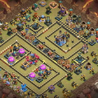 حساب كلاش بيت 18 ترقيه جديد  ملوك شبه ماكس مثل ماموضح كدامك مستواى 239...