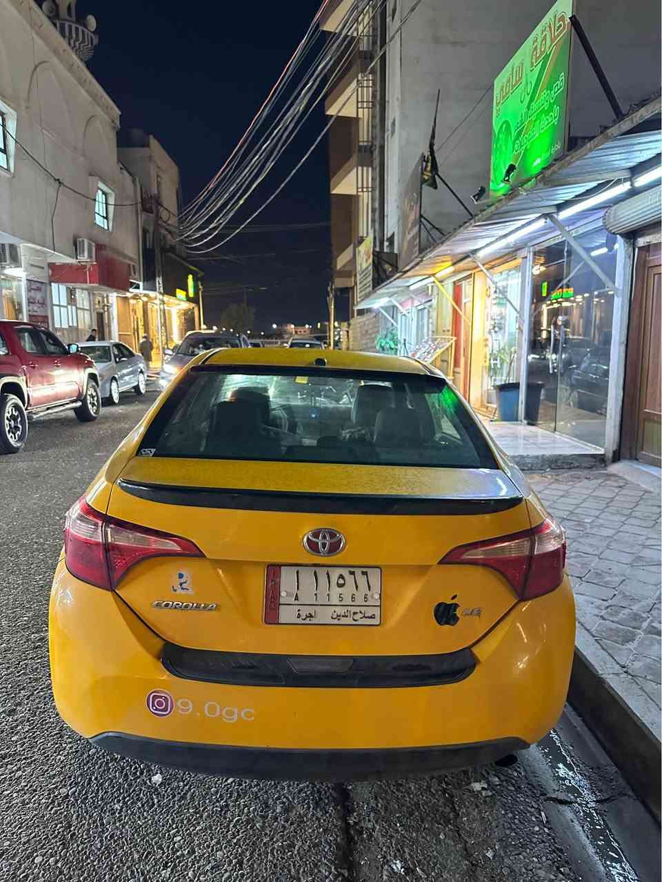 كورلا كندي  موديل 18 
كير محرك شرط تبريد تدفئه شغال 
رقم صلاح الدين مشروع وطني كبل حول باسمك 
ضرر السيارة جاملغ وبونيد 
سعرر ١٤٠ وبيها مجال بسيط 
السياره جاهزه بدون مصرف نهائيا 
مكاني كركوك وهذا رقمي *********** كركوك, العراق
