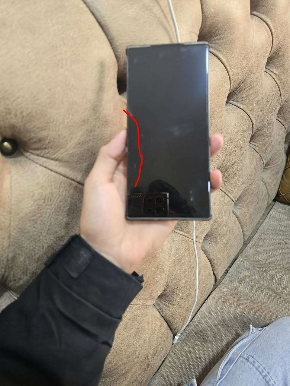 مبايل ريد ماجك 10s برو لللبع او مراوس ب ايفون 14 او 15 برو ماكس المبايل بي فطر صغير بل شاشة وما اثر على لمس واساسا  ما مبين الجهاز صارله استعمال 5 شهور يعني اخو الجديد   سعره (750) مكاني البصره _ الحيانية رقمي (***********)
