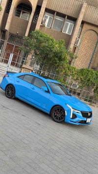 2023 Cadillac Ct4-v 2700 turbo فول مواصفات الحادث خلفي وجاملغ امامي ال...