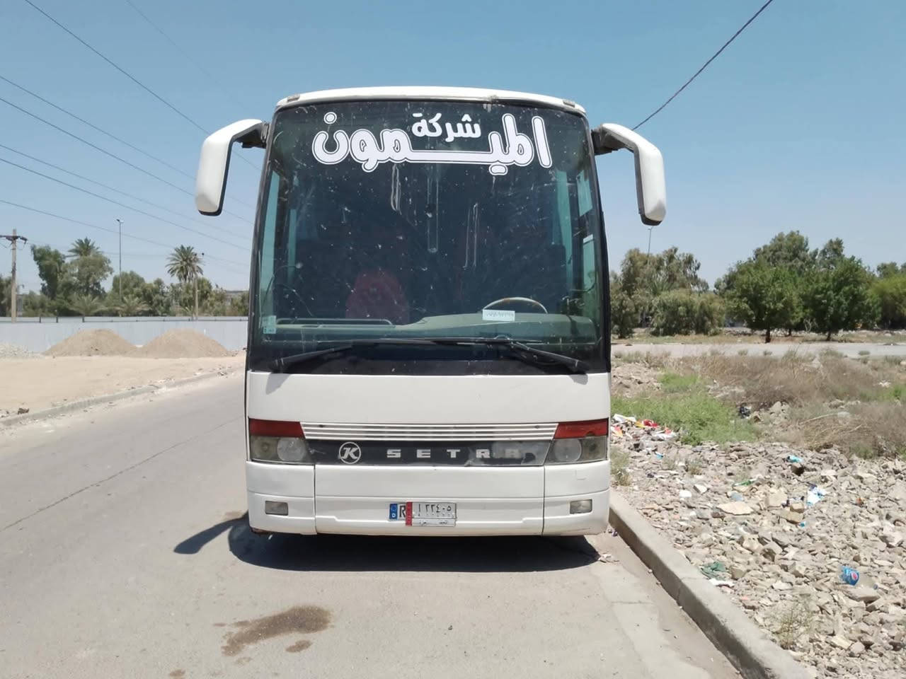 الفينيه مجموعه قوايش 2002 مارسدس نجف جاهزه 54 راكب للبيع الاتصال ***********
