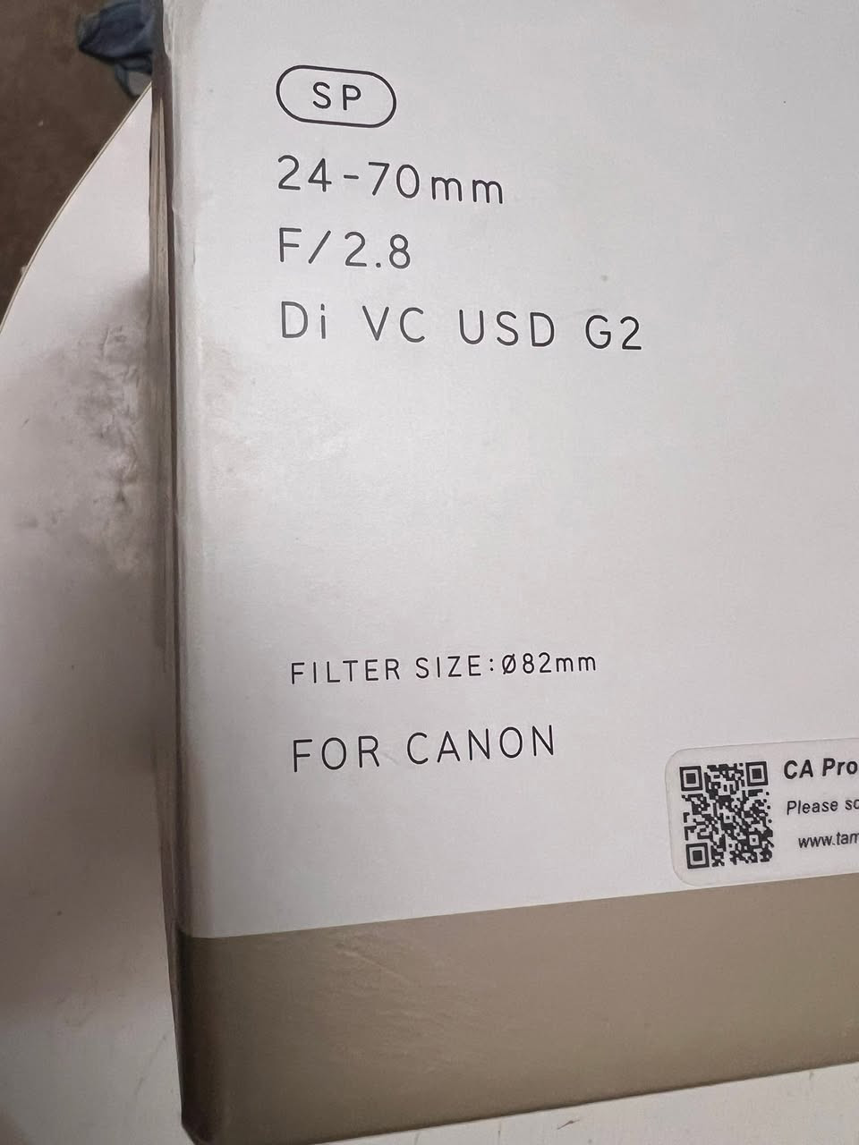 عدسة تاميرون يابانية تعمل على كاميرا كانون فول فريم 

24-70 f2.8

الجيل الثاني ll
الباركود موجود ادخل عليه وشوف تفاصيلها 
ملحقاتها كارتون مع حقيبة خاصة 

السعر ٧٢٥ الف عراقي مع التوصيل 
استفسار اكثر خاص 
او واتساب ***********
