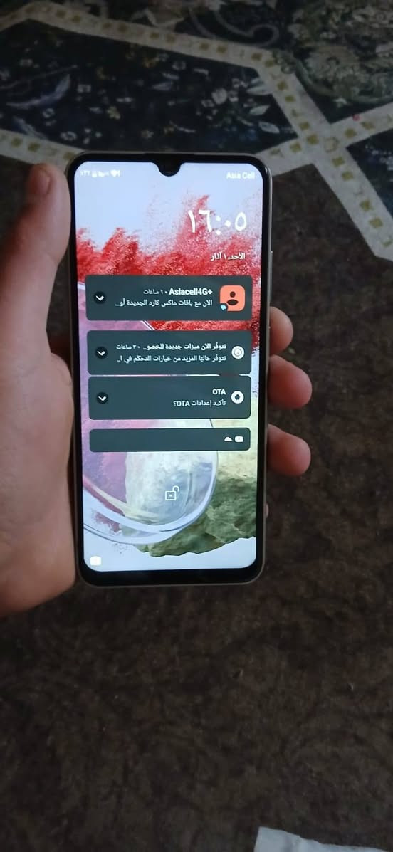 السلام عليكم موبيل جديد لوك ما مفتوح بلادي سعر 75 مكان بغداد المشتل ***********
