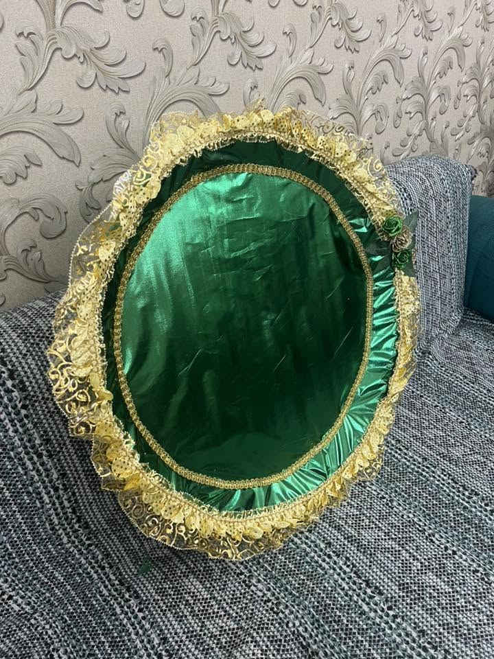 صواني شهر محرم الحرام💐نموذج من شغلي❤️
قياس ٥٠سم
قياس ٦٠سم
ونشتغل حسب طلبكم بالشكل اليعجبكم💎💎💎ويتوفر قياس ٤٠
واسعار ثابته…..🥰
٥٠سم ب١٠
٦٠سم ب١٢
٤٠سم٧
#محرم


**إذا كنت صاحب هذا الإعلان وتريد حذفه لأي سبب، رجاءا أرسل رسالة إلى الدعم الفني**